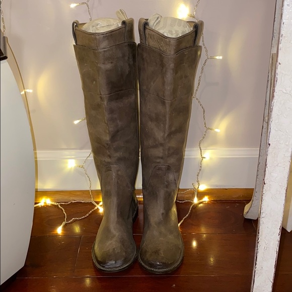 NEW! Size 7 grey Paige Tall riding boots - Picture 3 of 8